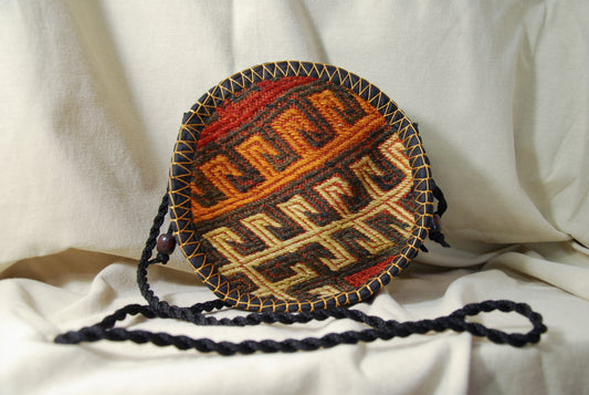 Vintage Armenian Rug Bag- Crossbody With Adjustable Strap